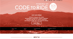 Desktop Screenshot of codetoride.com